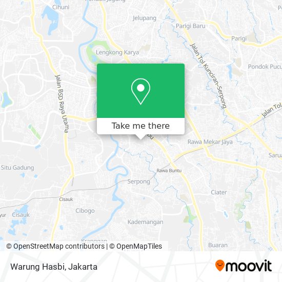 Warung Hasbi map