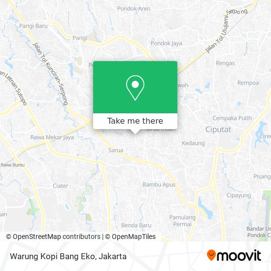 Warung Kopi Bang Eko map