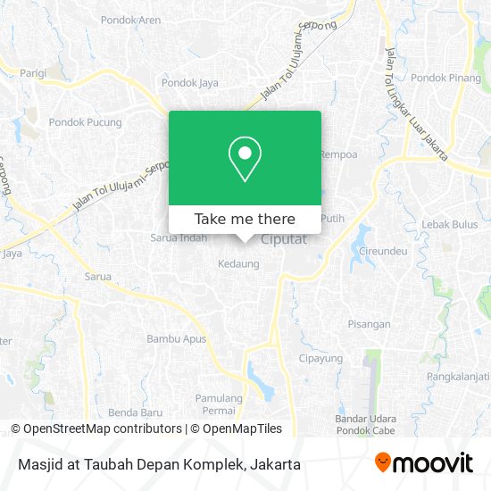 Masjid at Taubah Depan Komplek map