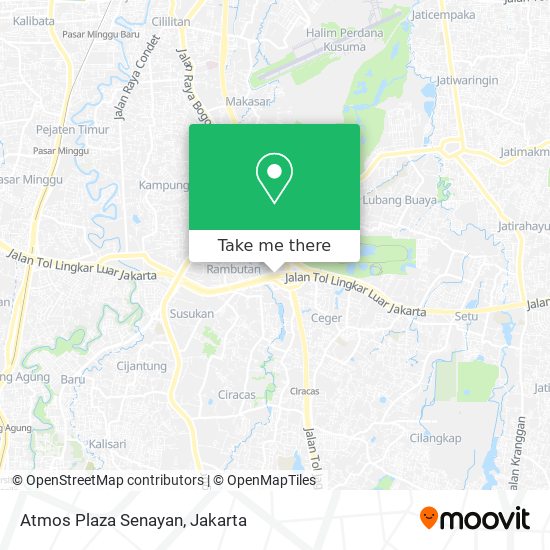 Atmos Plaza Senayan map