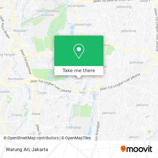 Warung Ari map