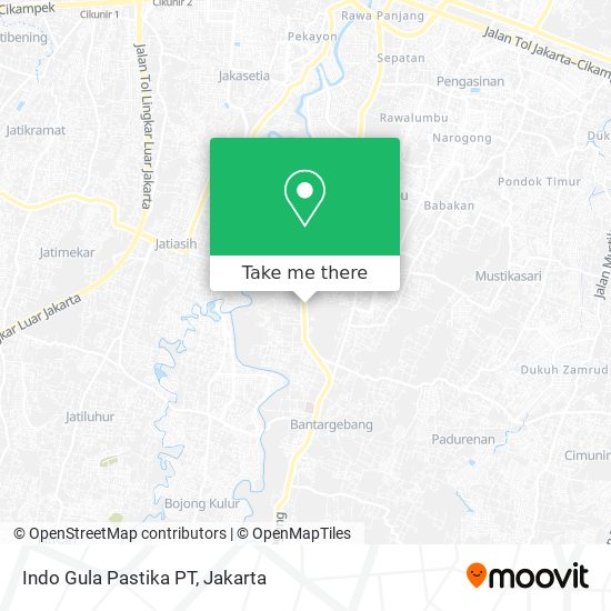 Indo Gula Pastika PT map