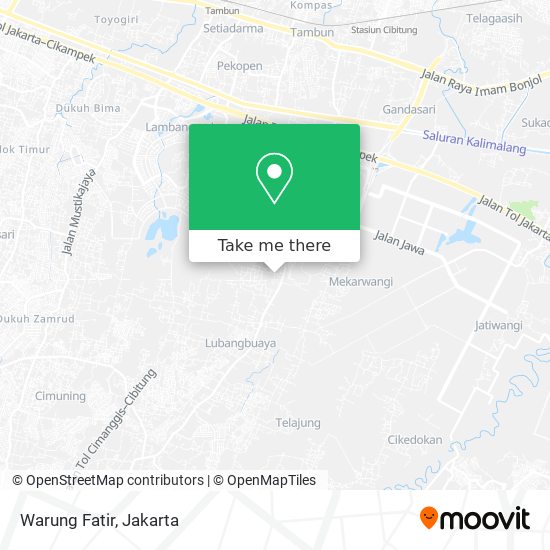 Warung Fatir map