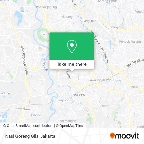 Nasi Goreng Gila map