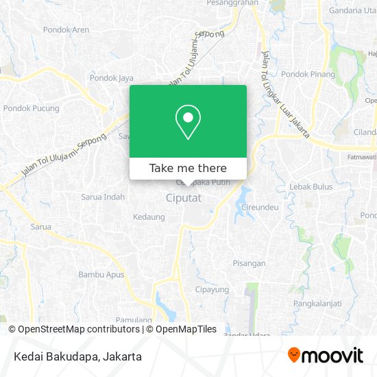 Kedai Bakudapa map