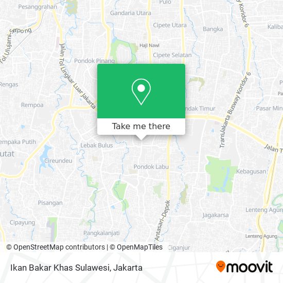 Ikan Bakar Khas Sulawesi map