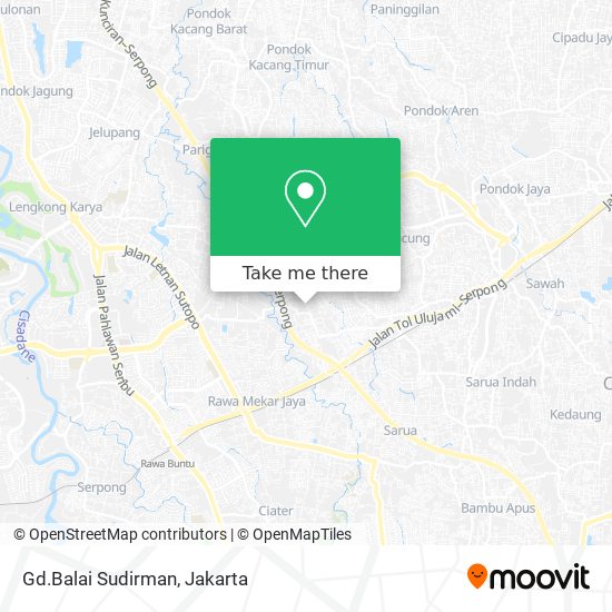 Gd.Balai Sudirman map