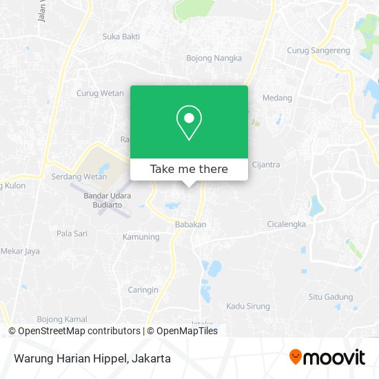 Warung Harian Hippel map