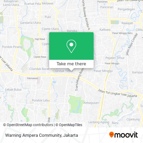 Warning Ampera Community map