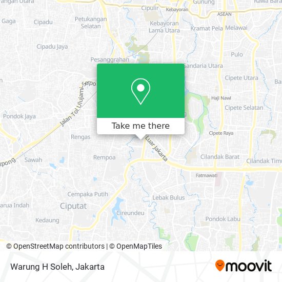 Warung H Soleh map