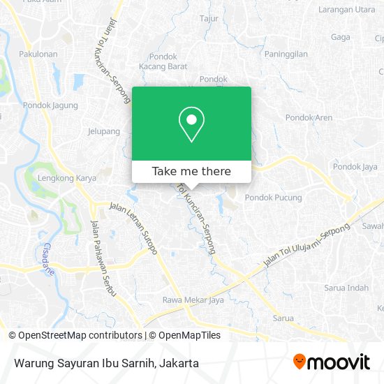 Warung Sayuran Ibu Sarnih map