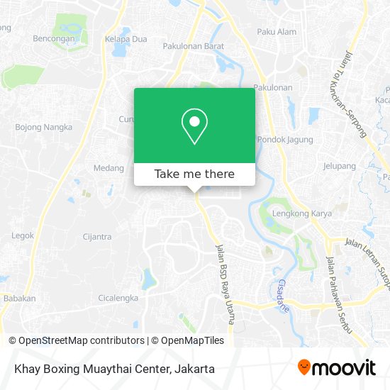 Khay Boxing Muaythai Center map