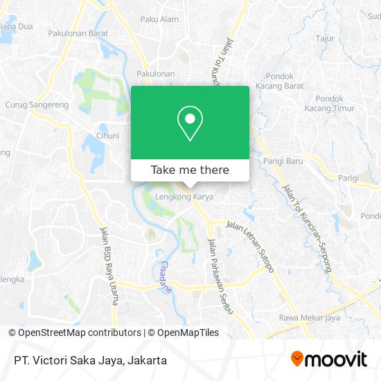 PT. Victori Saka Jaya map