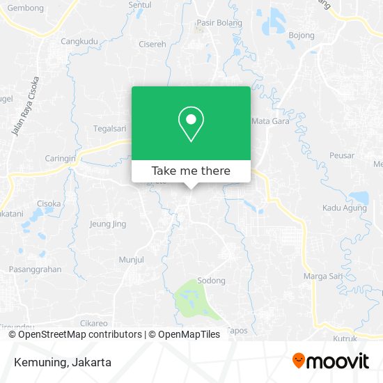 Kemuning map