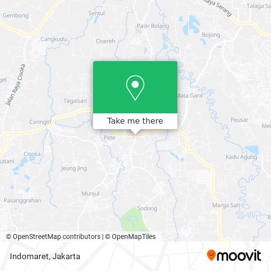 Indomaret map