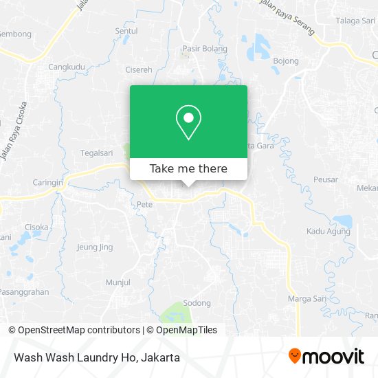 Wash Wash Laundry Ho map