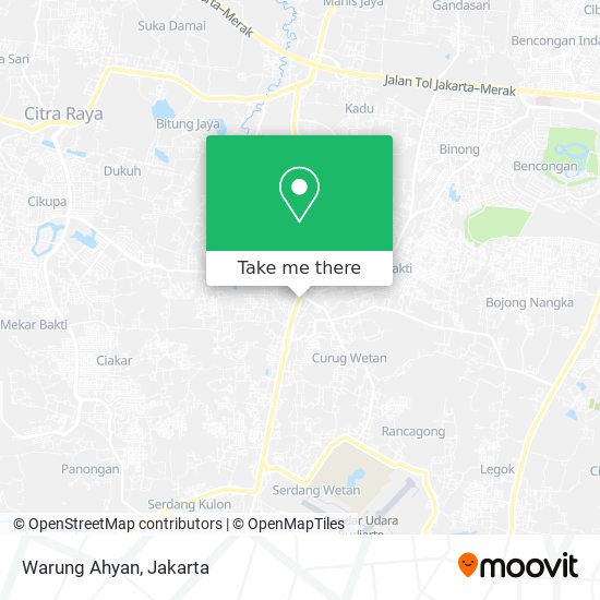 Warung Ahyan map