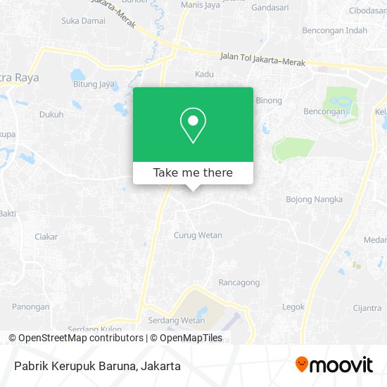 Pabrik Kerupuk Baruna map