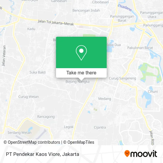 PT Pendekar Kaos Viore map