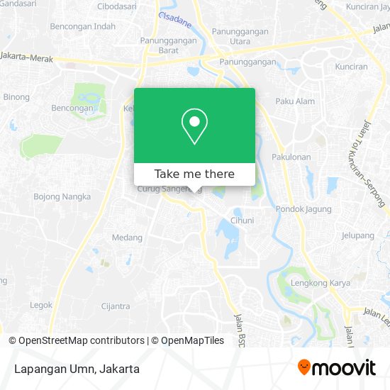 Lapangan Umn map