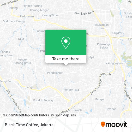 Black Time Coffee map