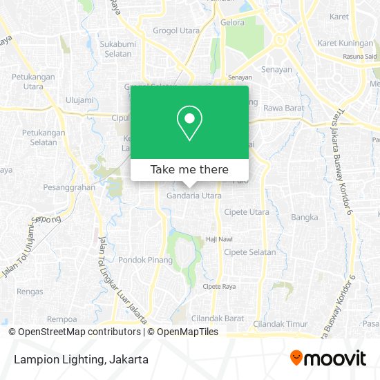 Lampion Lighting map