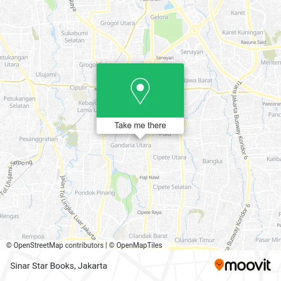 Sinar Star Books map