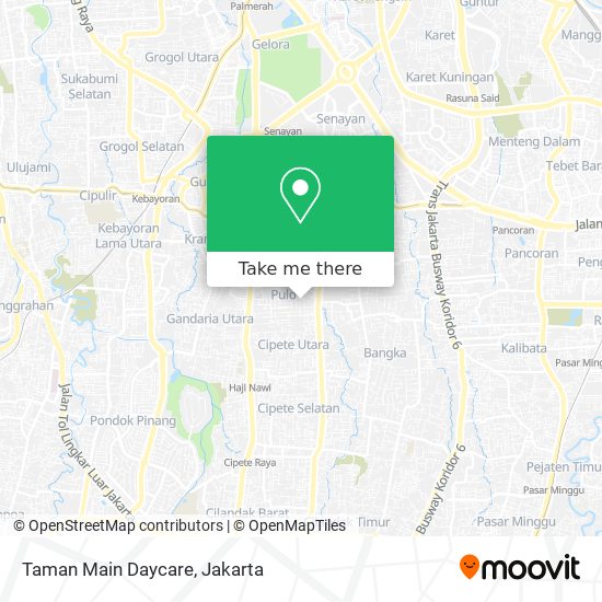 Taman Main Daycare map