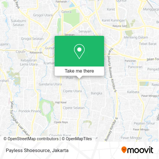 Payless Shoesource map
