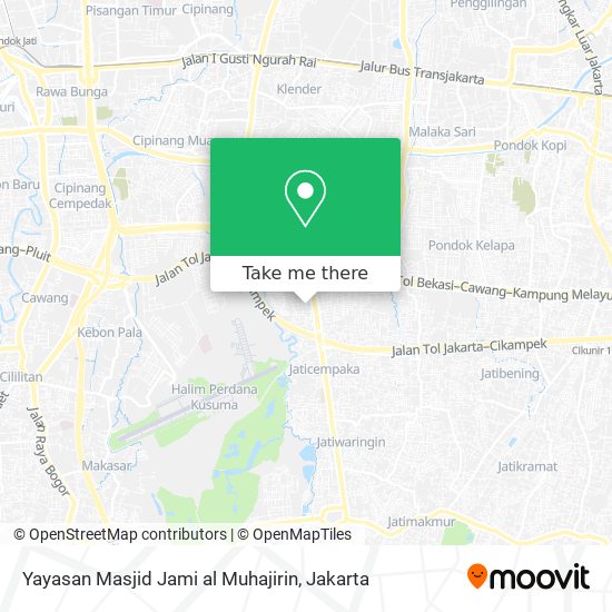 Yayasan Masjid Jami al Muhajirin map