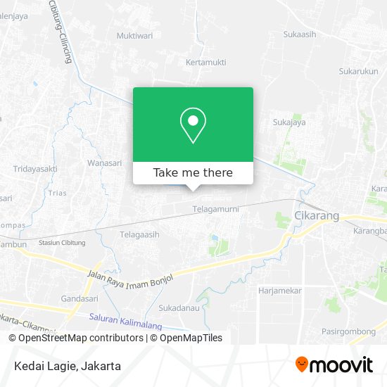 Kedai Lagie map