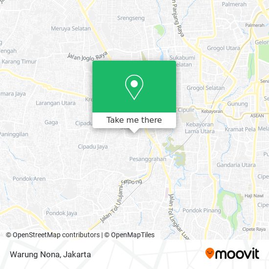 Warung Nona map