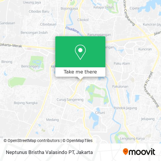 Neptunus Bristha Valasindo PT map