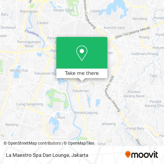 La Maestro Spa Dan Lounge map