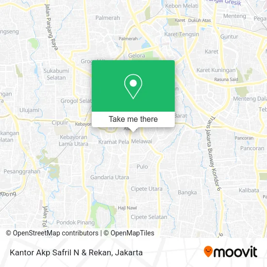 Kantor Akp Safril N & Rekan map