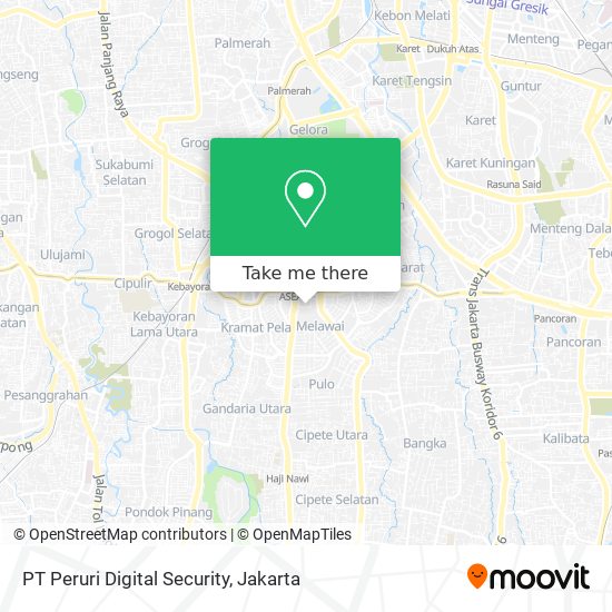 PT Peruri Digital Security map