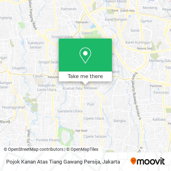 Pojok Kanan Atas Tiang Gawang Persija map