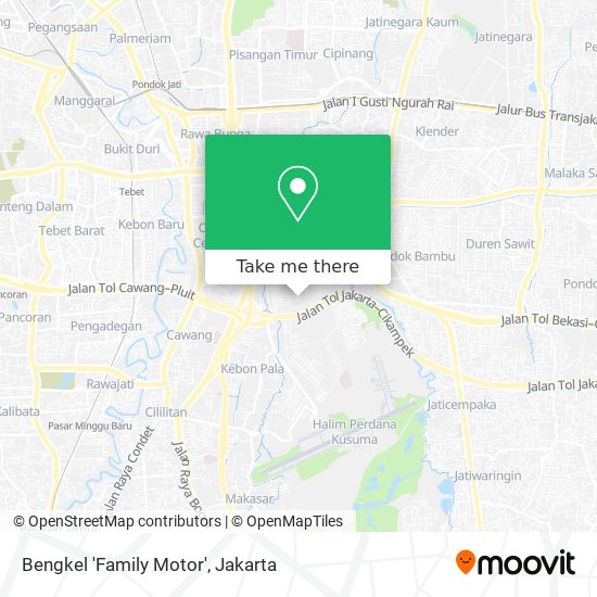 Bengkel 'Family Motor' map