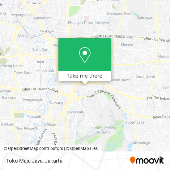 Toko Maju Jaya map