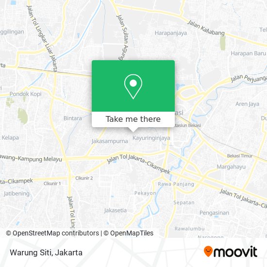 Warung Siti map