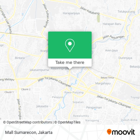 Mall Sumarecon map