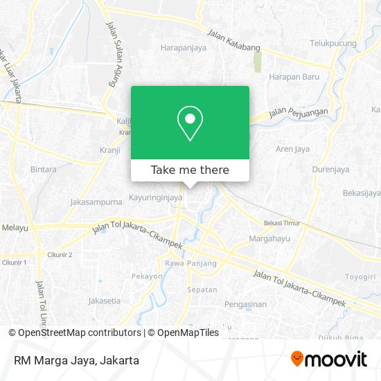 RM Marga Jaya map