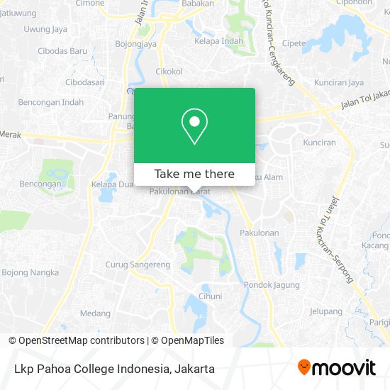 Lkp Pahoa College Indonesia map