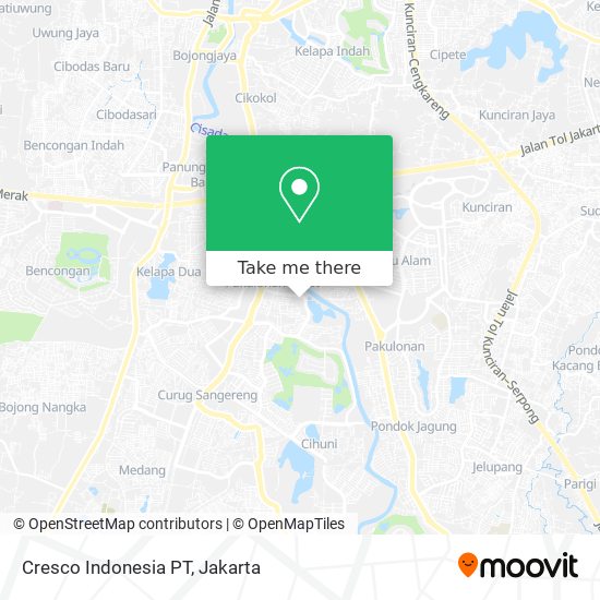 Cresco Indonesia PT map