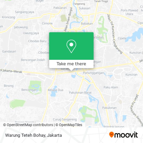 Warung Teteh Bohay map