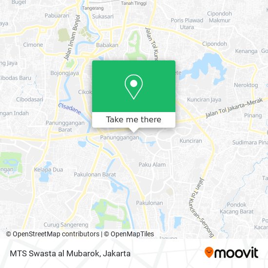 MTS Swasta al Mubarok map