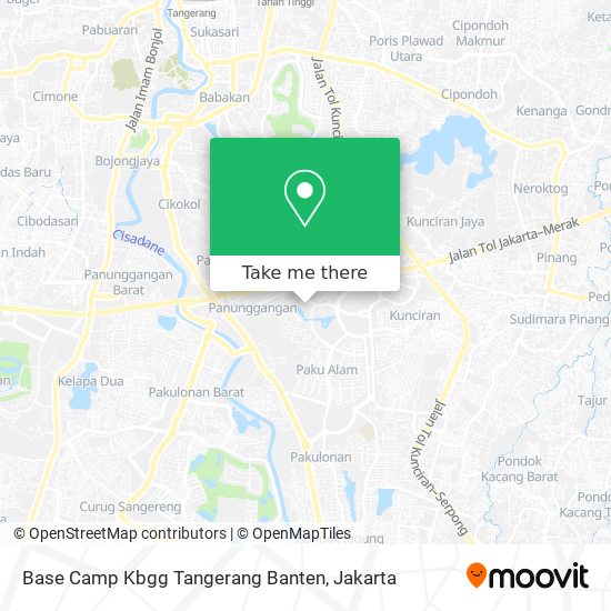 Base Camp Kbgg Tangerang Banten map