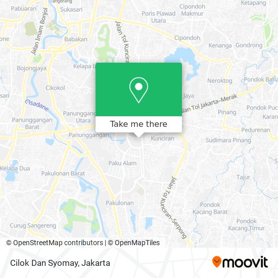 Cilok Dan Syomay map