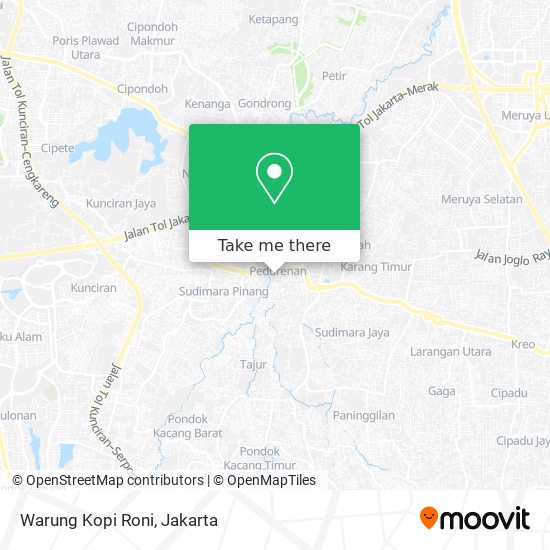 Warung Kopi Roni map