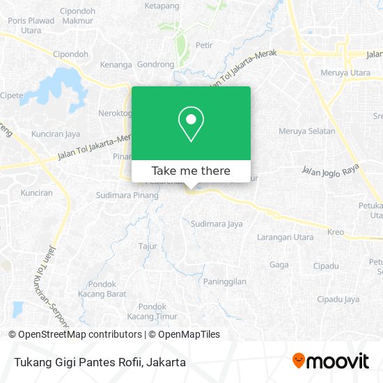 Tukang Gigi Pantes Rofii map